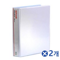 [고객만족] PVC표지 백색 3링 바인더 5cmx2개 서류정리 서류보관 오링바인더 서류보관 파일철 Bellos^^&&^^+++, Bellos상품선택