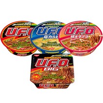 닛신 UFO 야끼소바 컵라면 오리지널 빅 명란마요 택 1, 1개