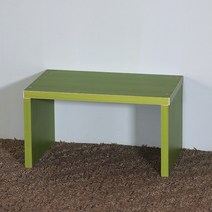 양지가구 양발이선반 1단310, 양발이1단310 연두