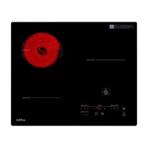하츠 IH-365DTL 매립형 전기레인지 3구 전기쿡탑 하이라이트 인덕션 하이브리드