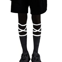 형광양말 패션 네온 컬러 비비드 양말 1+1 여성 반사 붕대 편지 중간 튜브 힙합 댄스