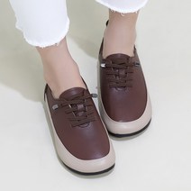 제이슈 천연소가죽 플린 컴포트 슈즈 2cm