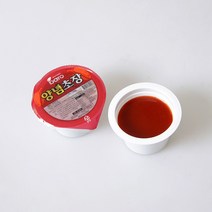 바로 양념 초장 120g 1BOX(60EA) 일회용 컵실러 컵소스 배달용 여행용 초고추장 회초장 회덮밥