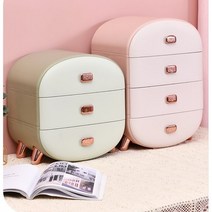 라엘 속옷정리함 미니서랍장 칸막이 다용도 수납함, 9.일반형4단-민트, 1개