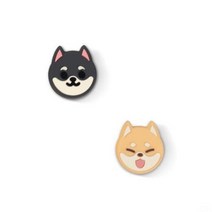 스틱캡 핸들 버튼 고양이 발톱 실리콘 케이스 액세서리 닌텐도 스위치 적용, 수박레드짱구시바견2개입