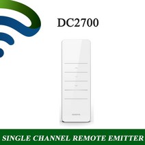 자동커튼 전동커튼 전동커튼레일 dooya dc2700 433mhz 단일 채널 rf 송신기 이미 터 원격 컨트롤러 dooya 커튼 모터 tuya wifi 지그비 모터, DC2700 2개