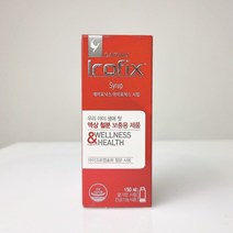 데이요닉스 아이로픽스 시럽 150ml 딸기맛 액상철분 성장기 유아 어린이 청소년 철분제 1개, 철분
