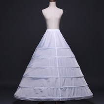 풍성한 드레스 패치코트 한복속치마 6단 와이어 속치마 패티코트-롱-13