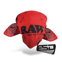 Raw Elements 슈퍼 소프트 비치우드의 반다나 생생한 브라이트 울트라 니트 헤드밴드 랩 보호 손수건 네커치프 페이스 마스크 등과 매끄러운 외관 기능 [미국 직배송]