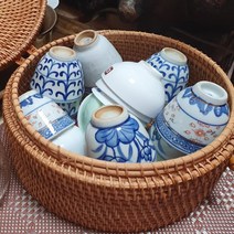 고급 수제 찻잔 보이차 보관통(3편)-등예차통 차케이스/대익차 대리점 다도방, 1개