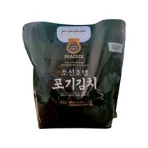 [피코크] 조선호텔 포기김치 4kg *2개 총 8kg! 고급김치!!, 8kg, 1개