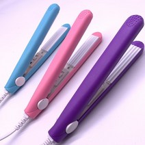 뿌리볼륨고데기 무선 남자 홈쇼핑 봉 물결 판 미니 차량용 버블컬 망치 오토롤링 c컬 고데기, 블루 퍼플 핑크, 에게