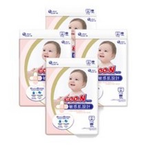 군 2018년 오리지널 테이프 밴드형 기저귀 남녀공용 중형 M(6~11kg), 192매입