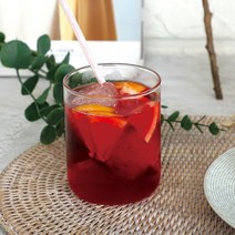 100SU 라운드 유리컵(소 중 대), 중-420ml