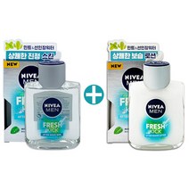니베아 맨 스킨케어 애프터쉐이브 스킨+로션 100ml, 1개