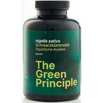 The Green Principle 블랙커민씨드오일캡슐 500mg 400캡슐 이집트산 냉압착, 단일수량, 단일개당 용량/중량/정