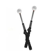 휴대용 골프스윙연습기 자세교정 스윙기, 블랙