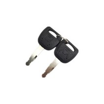 굴삭기 부품 커스터파츠 xcmg xe6075da8085155dk215d 점화 키 시작 도어 잠금 키 에 대한 2 조각 키호환부품, 검은색