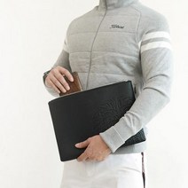콜리스 럭셔리 라이언 골프 파우치백, 색상 : 블랙