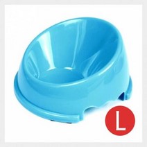 도베르만 펫사료그릇 고급 개급여기 1구 애완견밥그릇 콜리 멍멍이 넘침방지 L 개식기, 상세페이지 참조