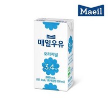 매일 멸균우유 오리지널 200ml 24팩, 매일 멸균우유 오리지널 200ML 2