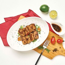 푸드트리 채식 식단 고기대신 콩고기 콩단백 비건 45종 스테이크 대체육 콩불구이 간편식품 맛있는다이어트도시락 윤스테이, 1개