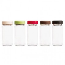 국산 친환경 투명 마이보틀 판촉물 인쇄 텀블러 350ml RD-09894, 레드