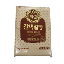 백설 갈색 설탕 3kg