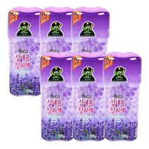 산도깨비 실내용탈취제 260g 라벤더향 탈취제, 6개