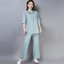 G2C0659 생활한복 결혼식혼주한복 한복대여 어른한복 한복 신혼여행 웨딩박람회 개량한복 여자개량한복 여자생활한복 졸업사진한복 계량한복 절복 플라워 바지세트 퓨전한복 명절옷