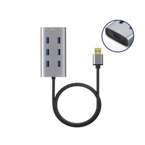 쭈bapha_유전원 USB3.0허브 7포트 멀티 메모리 외장하드인식 USB USB분배기 USB확장 네트워크♥LtMS, ♥myside!
