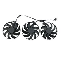 그래픽 카드 팬 ASUS TUF RTX 3060 TI 3070 3080 3090 CF9010U12D DC12V 쿨러 호환, 04 3PCS, 04 3PCS
