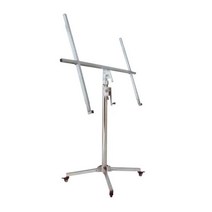 공조 리프트 에어컨 작업대 이동식 고소 작업 받침대, 3.2m확장스텐 천공 강화 4.5m구멍