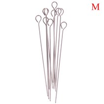 양꼬치기계 가정용 미니 양꼬치 기계 자동 회전 업소용 전기 숯10pcs 스테인레스 스틸 바베큐 바늘 바베큐 꼬치 야외 캠핑 피크닉 91, m