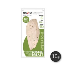 하림e닭 수비드닭가슴살바질앤올리브 115g 10봉, 10개