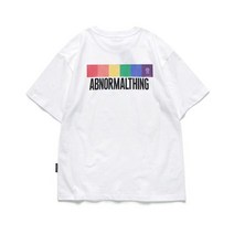 남자 여자 쿨 면 봄 반팔티 티셔츠 앱놀머씽 RB23 T-SHIRT (WHITE)