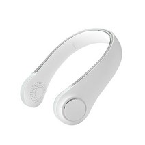 ANKRIC 넥밴드 선풍기 휴대용 선풍기 목걸이 선풍기, 화이트, F12