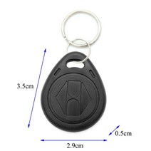 RFID복사기 rfid rfid태그 카드복사기 100 개 RFID 태그 125KHz 근접 카드 Keyfobs 키 Fob 액세스 제어 스, 07 Blue, 07 Blue