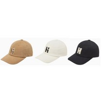 헤지스골프 [헤지스골프]로고배색 면 캡모자(HWHE2E504), 화이트