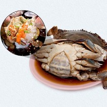 간장게장배달 인천 연평도 참한 계장 택배 간장꽃게장, 연평도 암꽃게 게장 대 2미 (1.66kg)