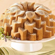 크리스마스 트리 꽃 모양 파운드 케이크 성형 몰드 빵 틀 1구, 기본