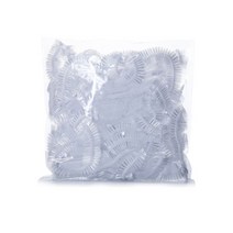 고급형 비닐 헤어캡 샤워캡 100개 미용모자, 1개