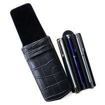 SKANDSALO 가죽 펜케이스 3구, 개, B