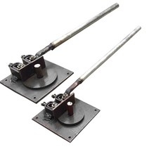 수동 절곡기 원형 밴딩기 쇠 파이프 강철 환봉 평철, 레이저 절단 일반 ㅣ