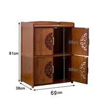 엔틱 고가구 원목 수납장 자개농 빈티지 인테리어 서랍장, 쌍문, 3단 4도어 70종