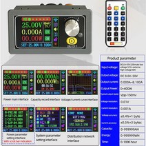 속도조절기 모터속도조절기 Dc 5 V 5a 가변 CC CV 전원 공급 장치 모듈 스텝 다운 전압 레귤레이터 전력 DC, 02 With WiFi