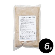 대상 돈골육수 농축액 1kg(냉동), 6개