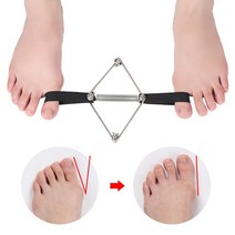 hallux valgus 교정기 벨트 복구 훈련 운동기 스트랩 발가락 분리기 엄지 발가락 들것 분리기