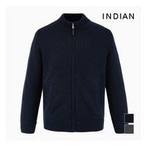 [인디안] [INDIAN] 골조직 방모 집업 가디건_MITBCWWA431
