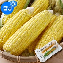 [신선한] 국내산 냉동 초당옥수수 1팩2개입/특사이즈 17~20cm, 없음
